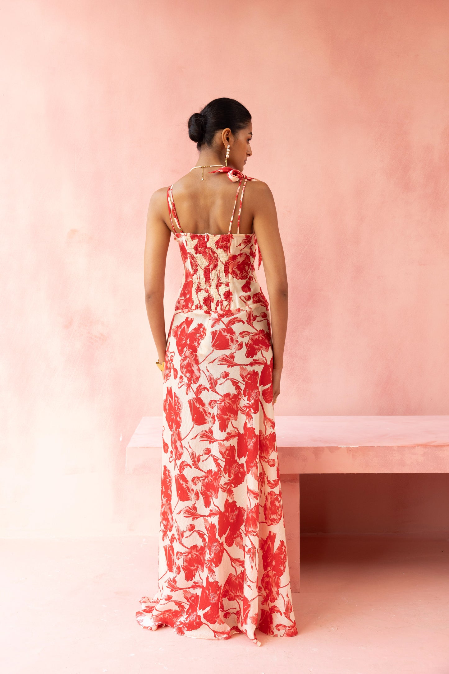 La Rouge fluid Dress