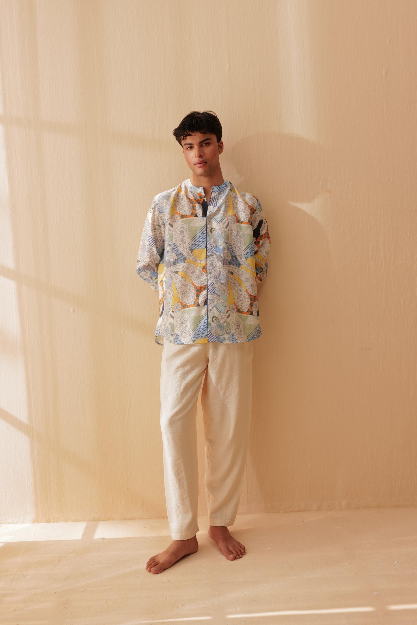 Fay Shirt With Holly Cream Pants
