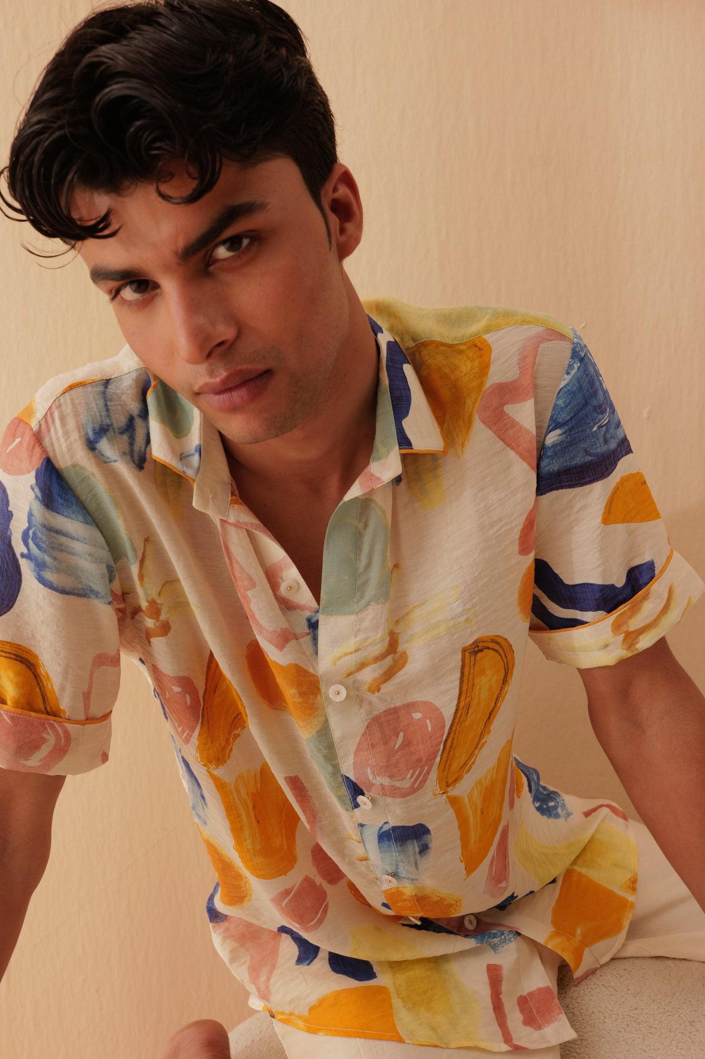 Lance Shirt With Holly Cream Pants
