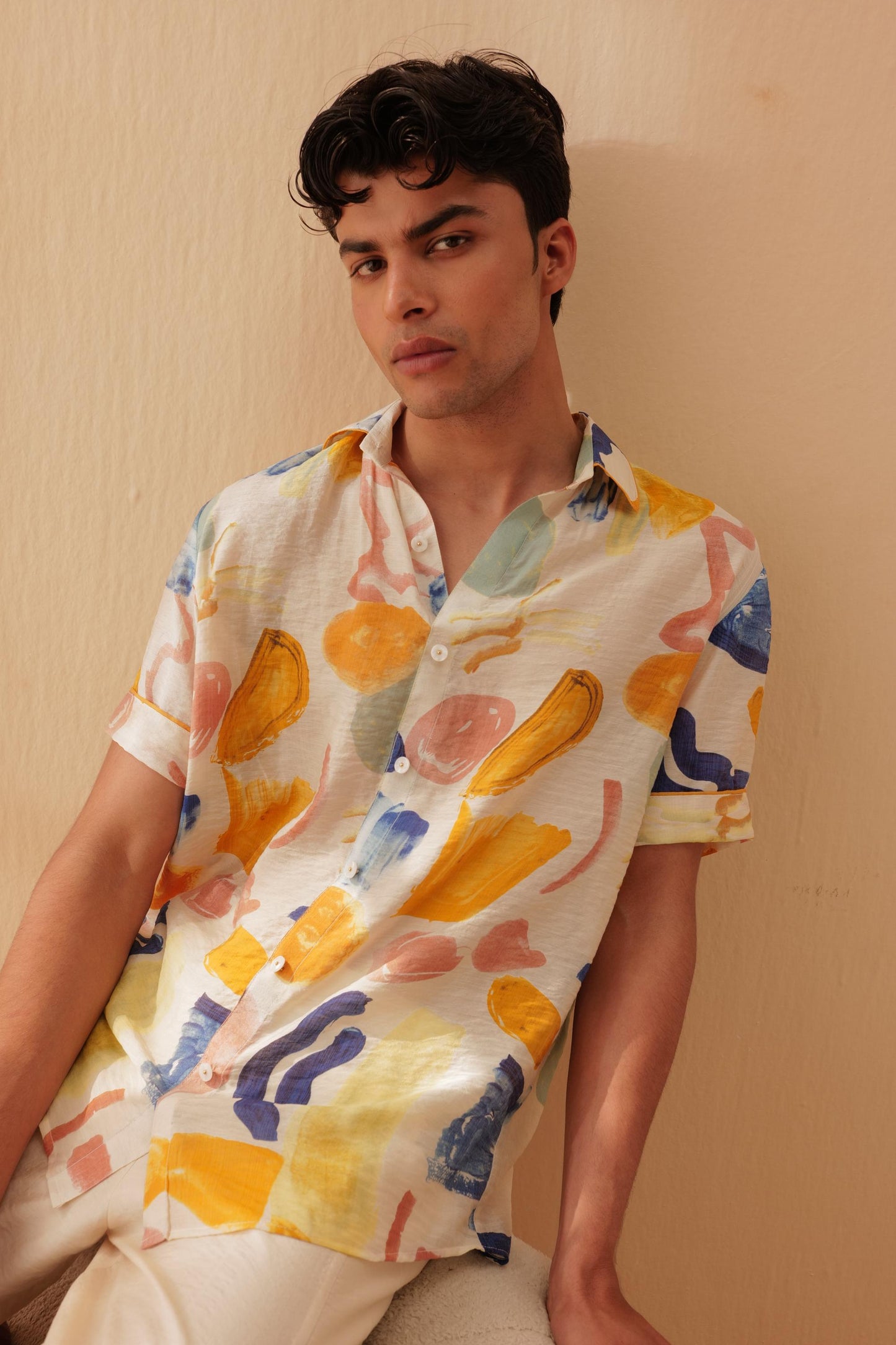Lance Shirt With Holly Cream Pants
