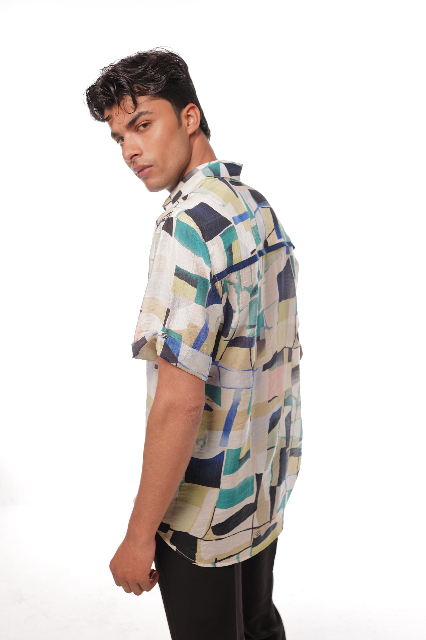 Jace Shirt & Mateo Black pants