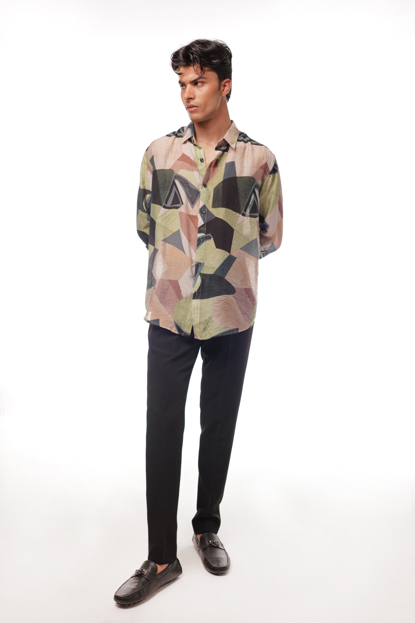 Rio Shirt & Mateo Black pants