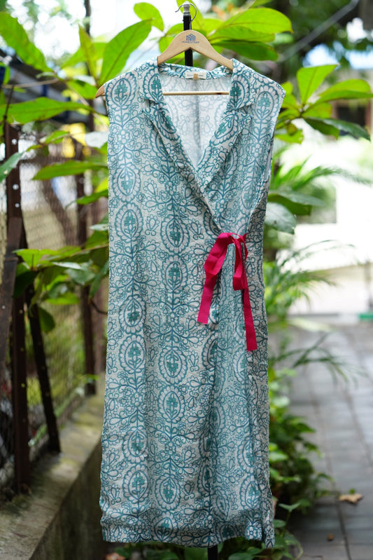 Turkey turquoise dress
