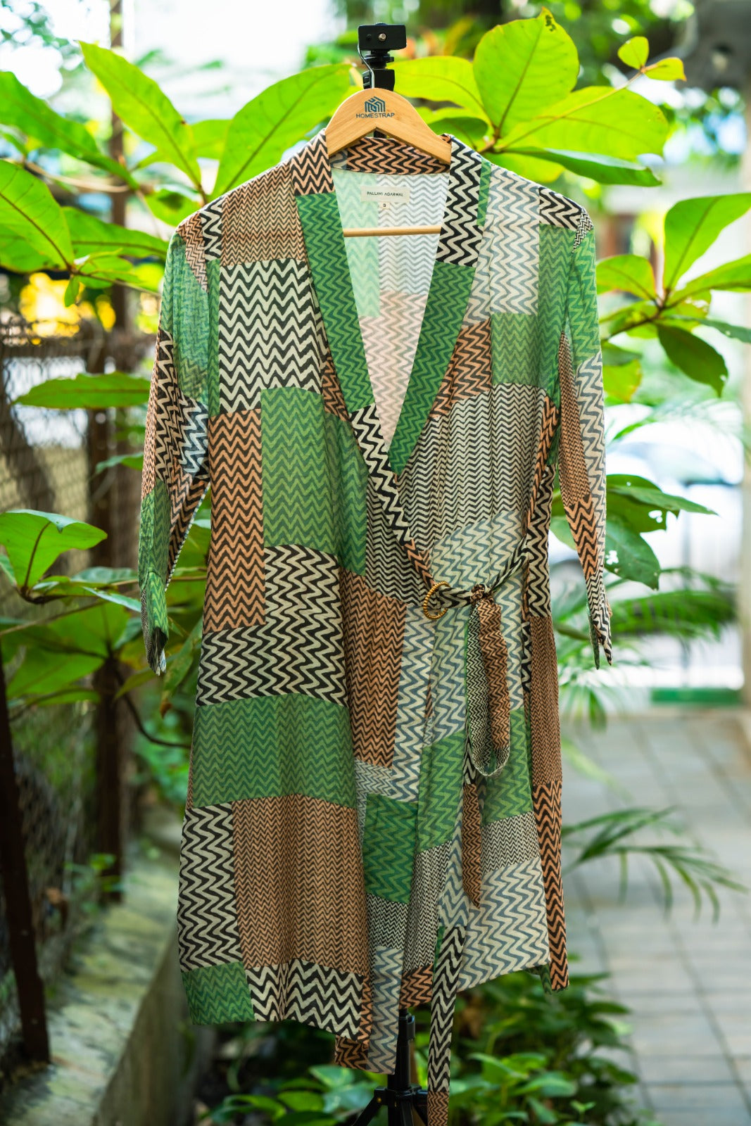 Terra green dress