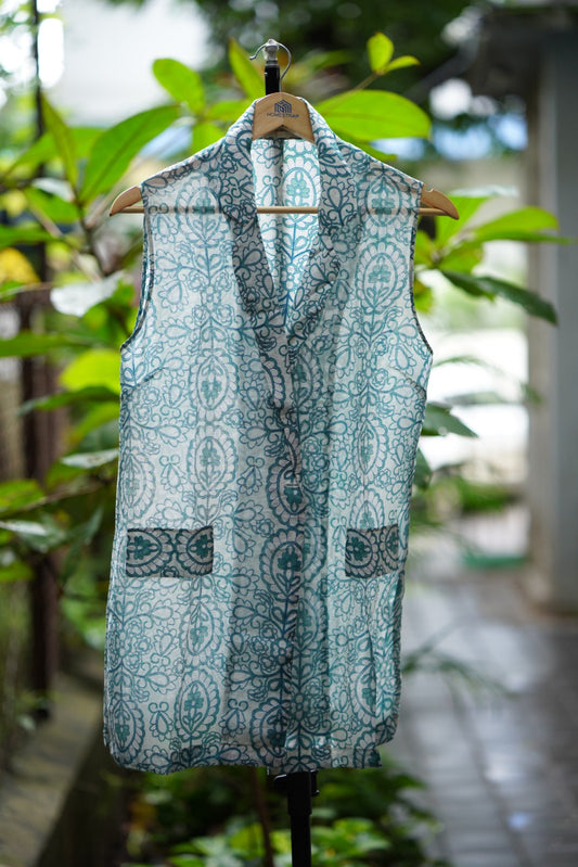 Turkey turquoise blazer set