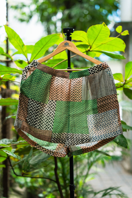 Terra green shorts set