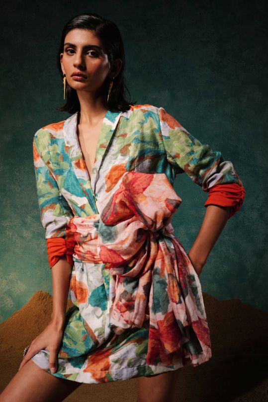 MINT BLAZER DRESS