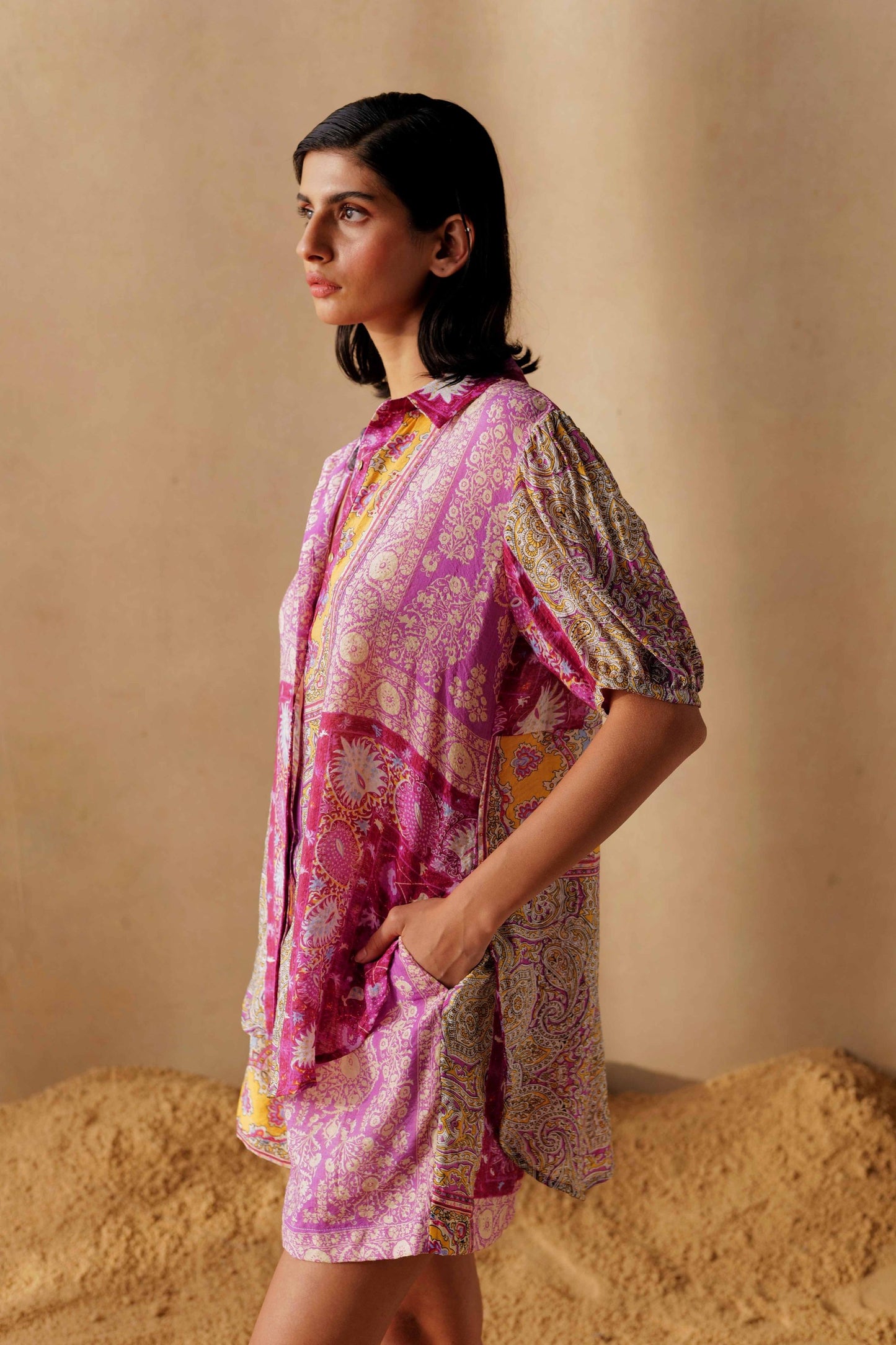 Fuchsia Paisley Coord Set