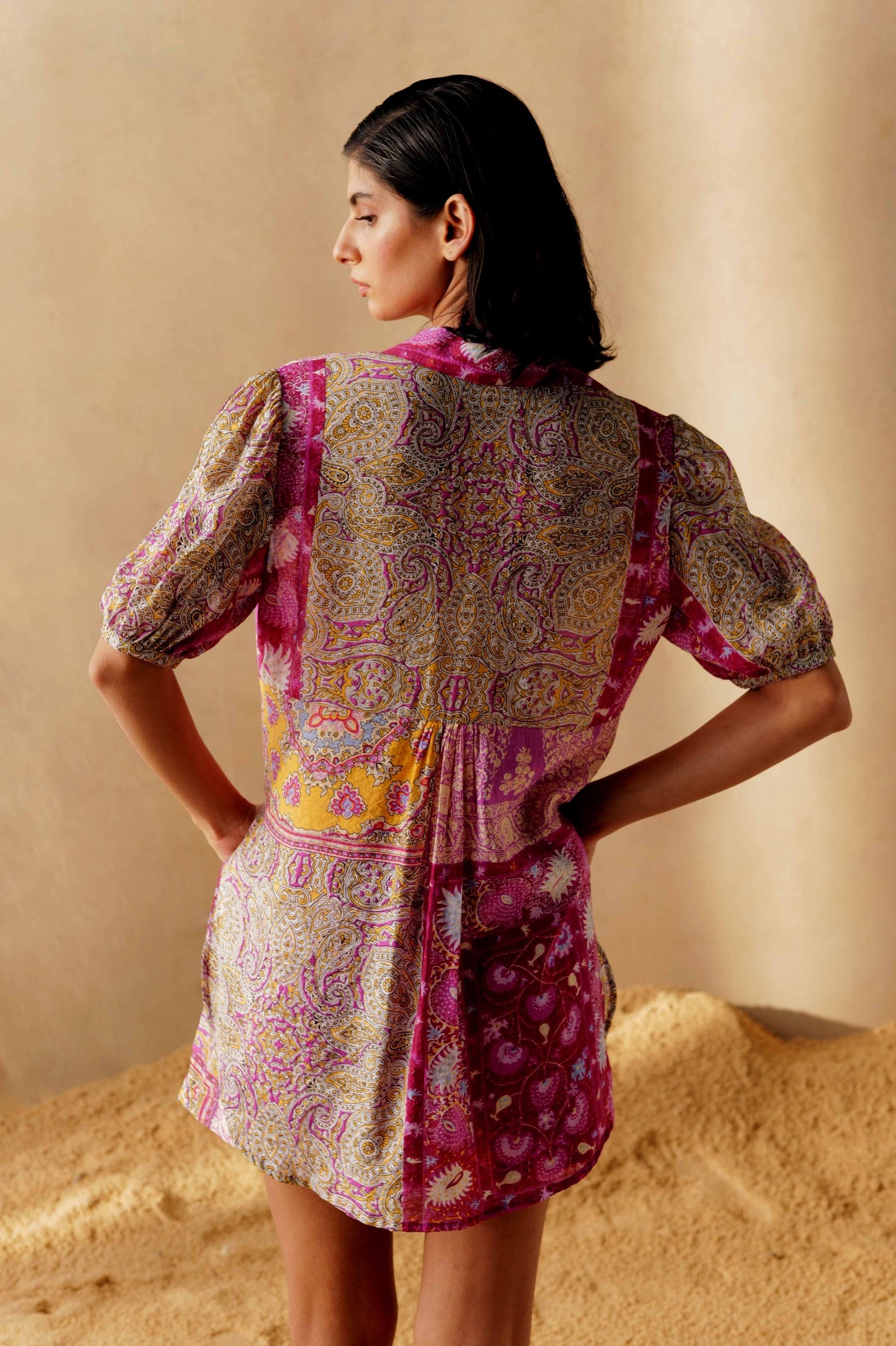 Fuchsia Paisley Coord Set