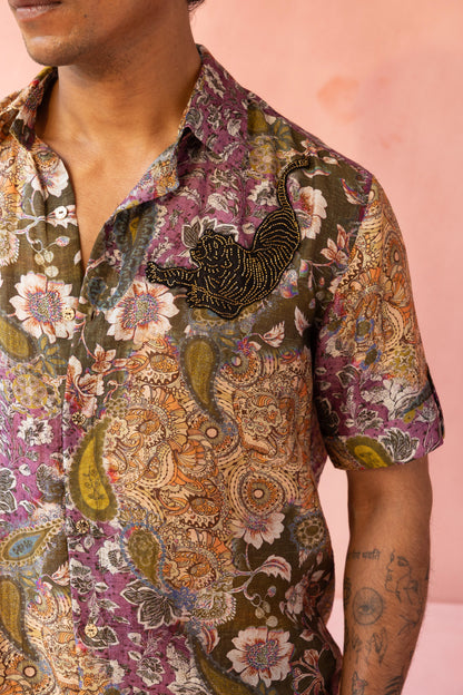 Mulberry Paisley Shirt