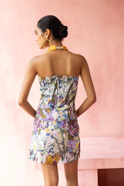 Twin Bloom Mini Dress