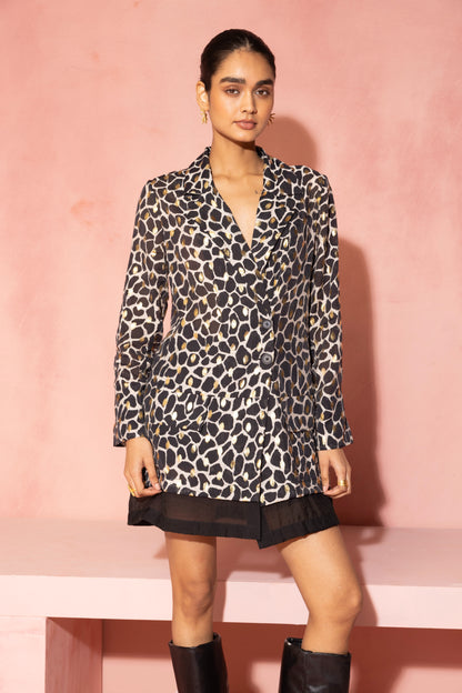 Maison Wild Dress with Shorts Set