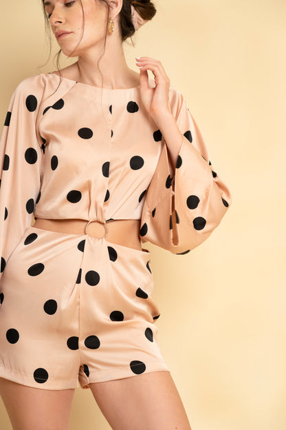 Polka Dot Playsuit