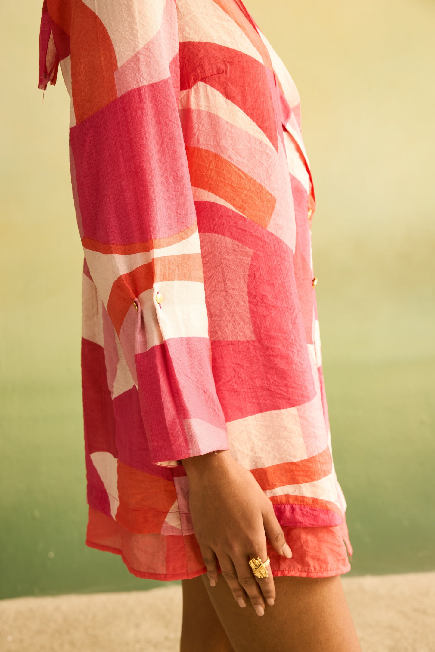 Terra Blush Blazer Dress