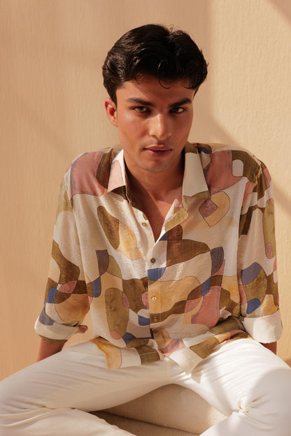 Jacob Shirt With Mateo White Pants