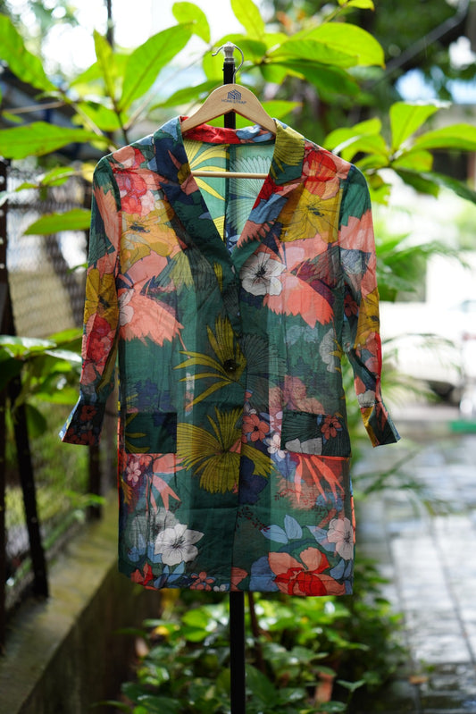 Green floral