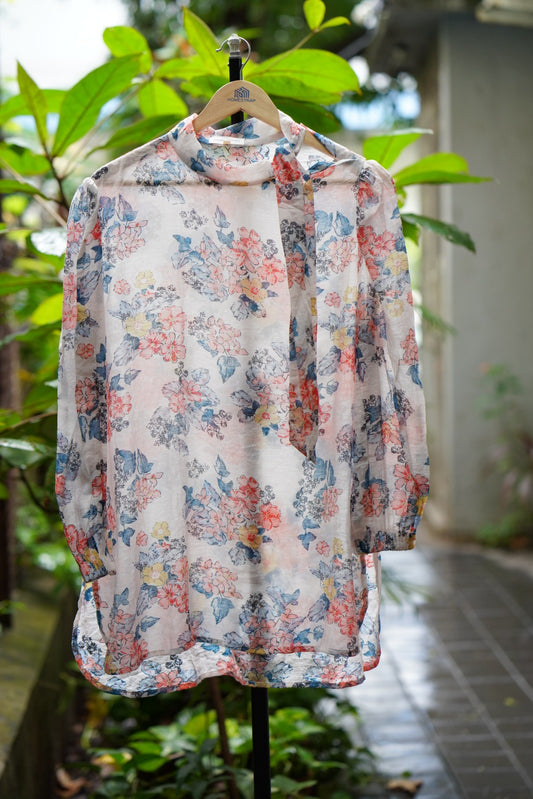 Fine floral coord set