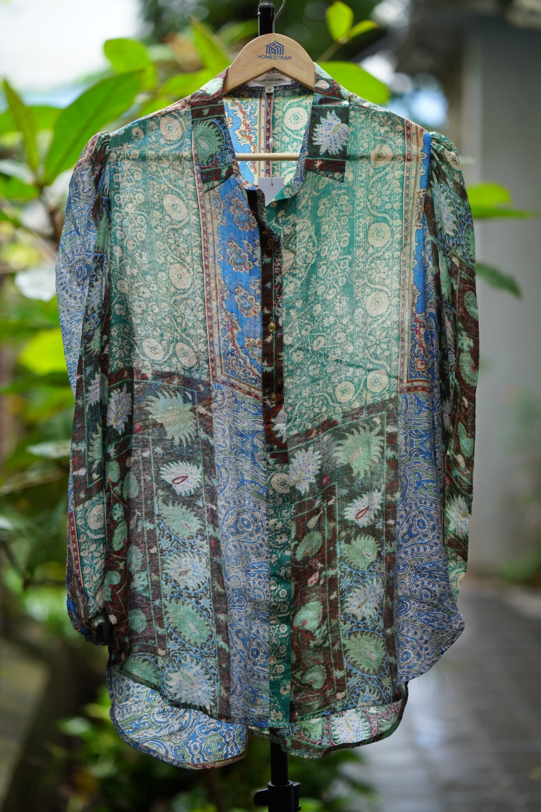 iridescent paisley coord set