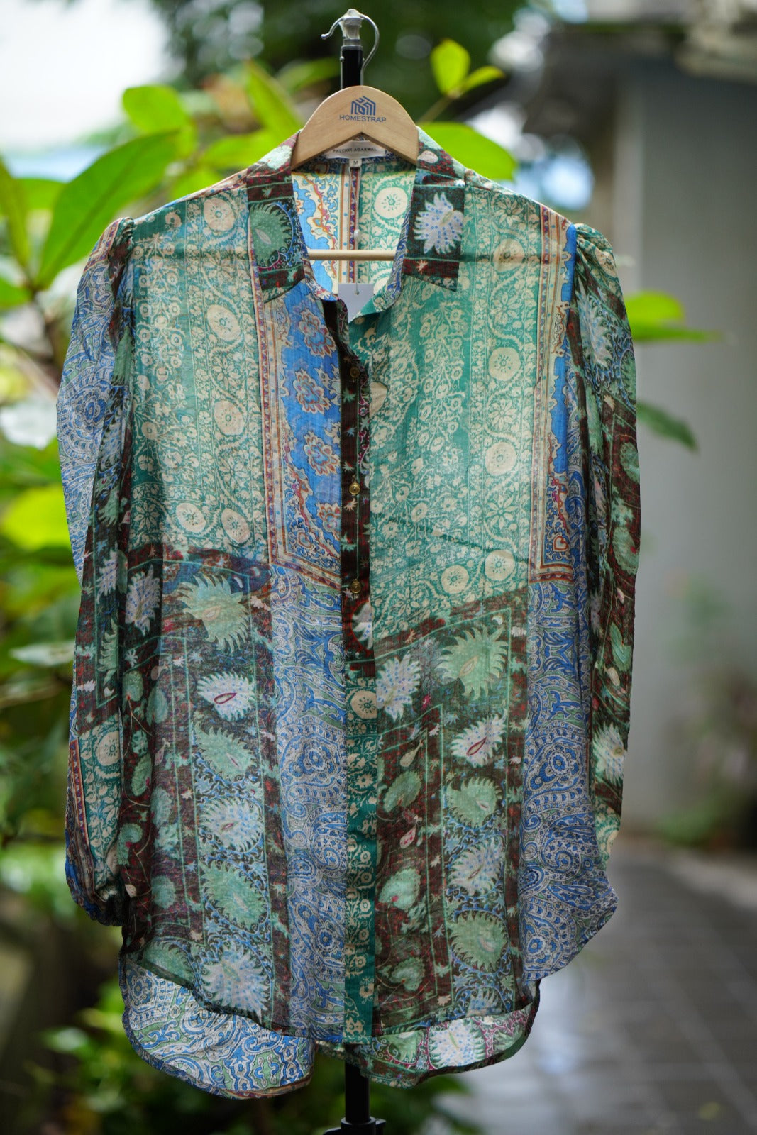 iridescent paisley coord set