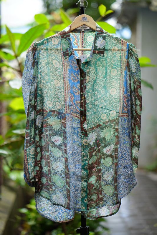 iridescent paisley coord set