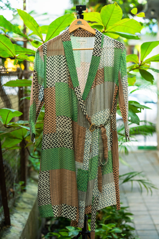 Terra green dress