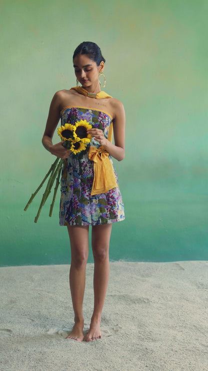 Twin Bloom Mini Dress